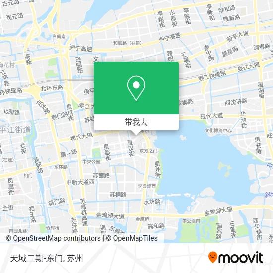 天域二期-东门地图