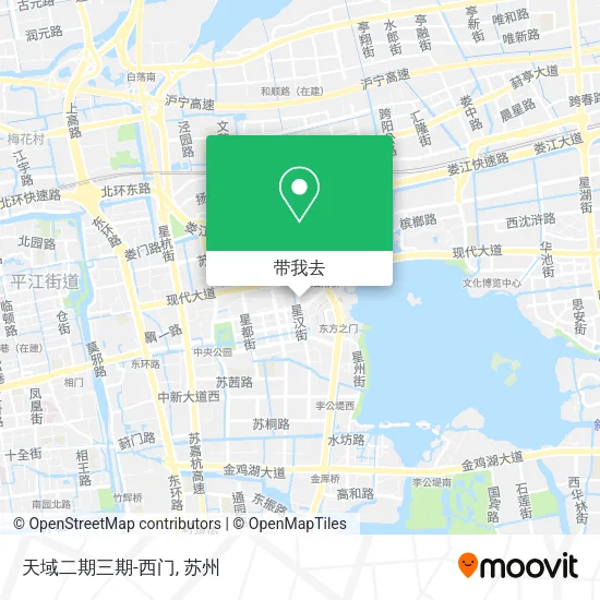 天域二期三期-西门地图