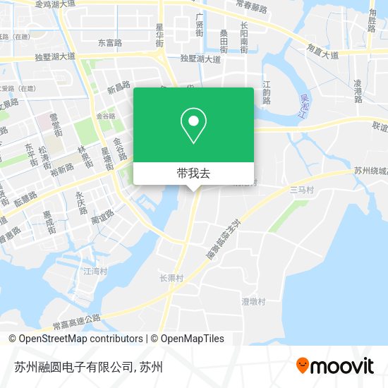 苏州融圆电子有限公司地图