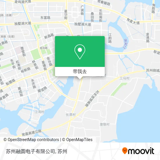 苏州融圆电子有限公司地图