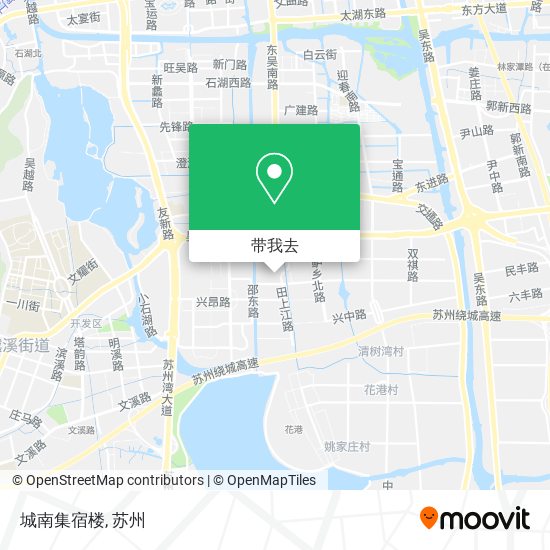 城南集宿楼地图