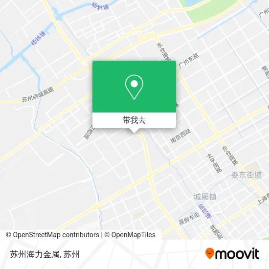 苏州海力金属地图