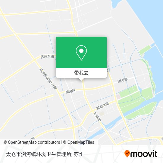太仓市浏河镇环境卫生管理所地图