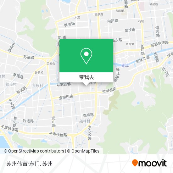 苏州伟吉-东门地图