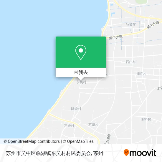 苏州市吴中区临湖镇东吴村村民委员会地图