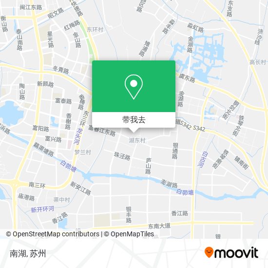 南湖地图