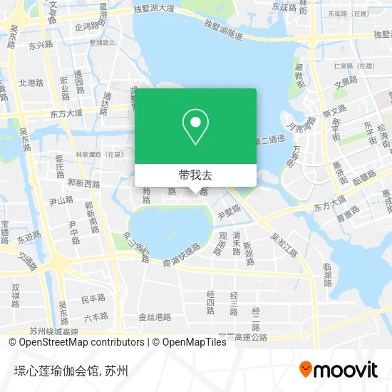 璟心莲瑜伽会馆地图