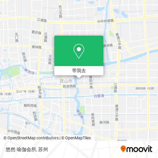 悠然·瑜伽会所地图