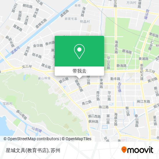 星城文具(教育书店)地图