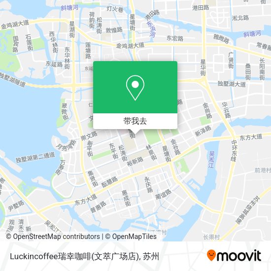 Luckincoffee瑞幸咖啡(文萃广场店)地图