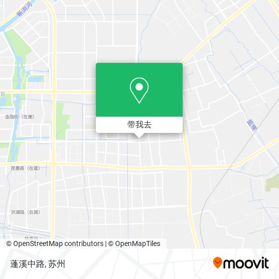 蓬溪中路地图