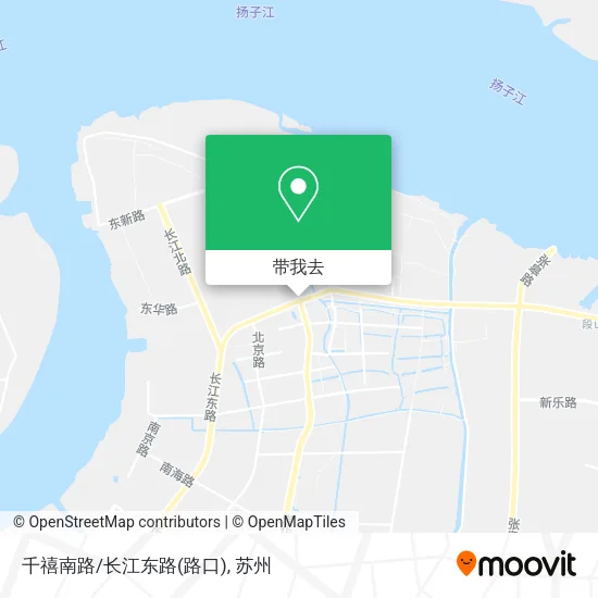 千禧南路/长江东路(路口)地图