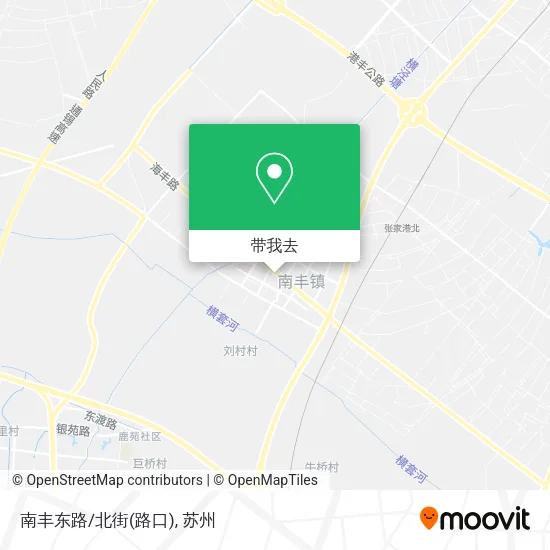 南丰东路/北街(路口)地图