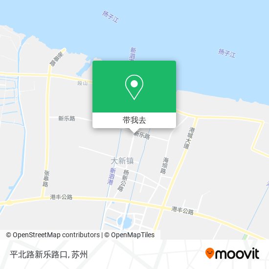 平北路新乐路口地图