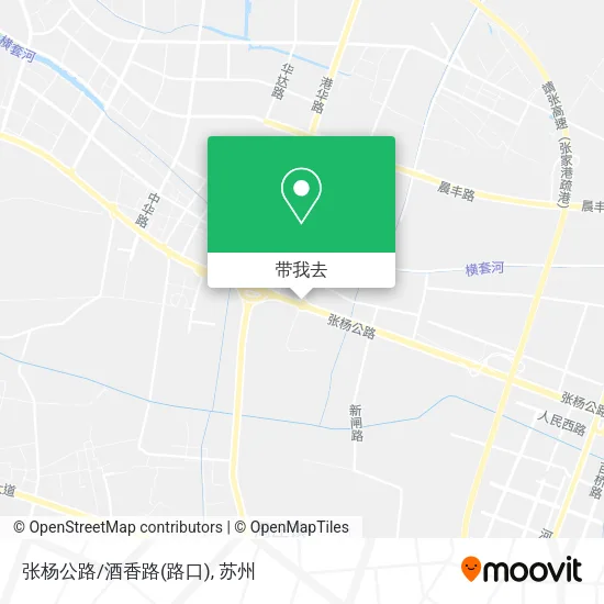 张杨公路/酒香路(路口)地图