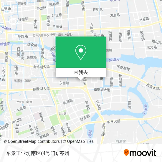东景工业坊南区(4号门)地图