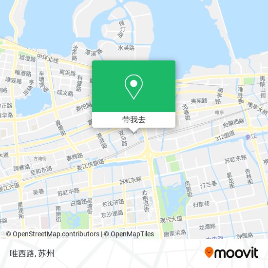 唯西路地图