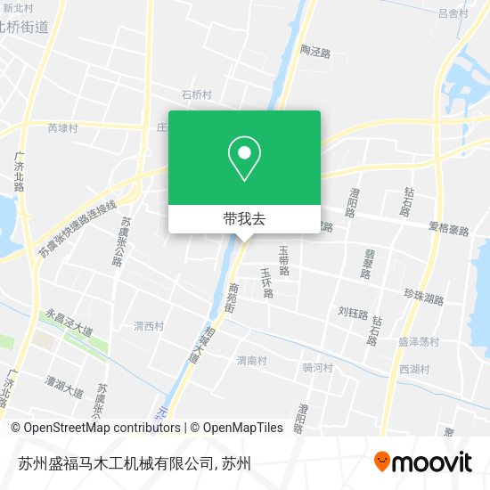 苏州盛福马木工机械有限公司地图