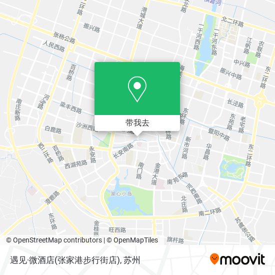 遇见·微酒店(张家港步行街店)地图