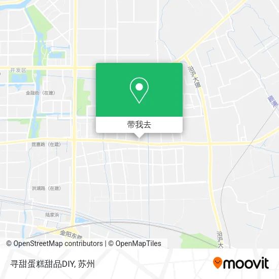 寻甜蛋糕甜品DIY地图