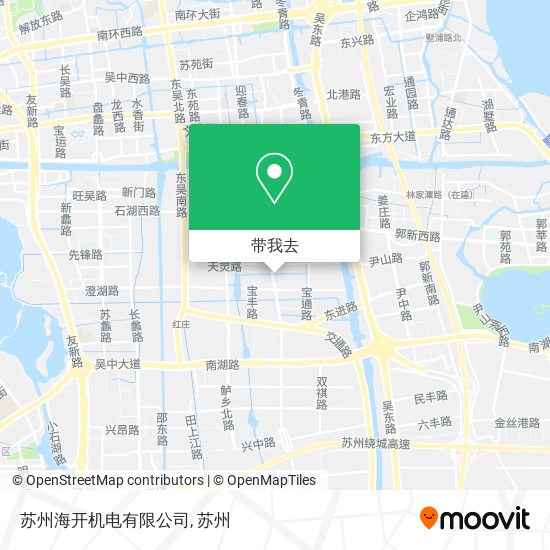 苏州海开机电有限公司地图