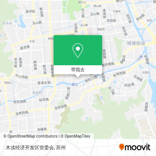 木渎经济开发区管委会地图
