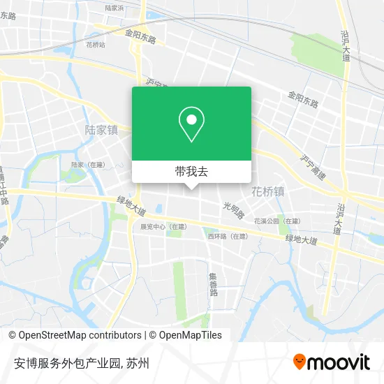 安博服务外包产业园地图