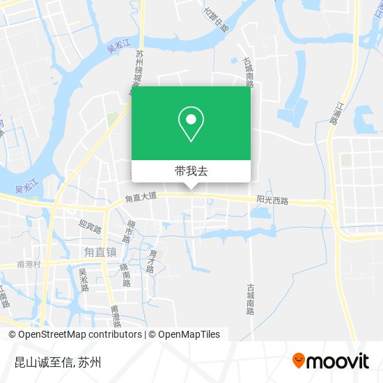 昆山诚至信地图