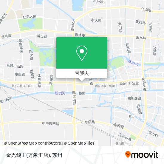 金光鸽王(万象汇店)地图