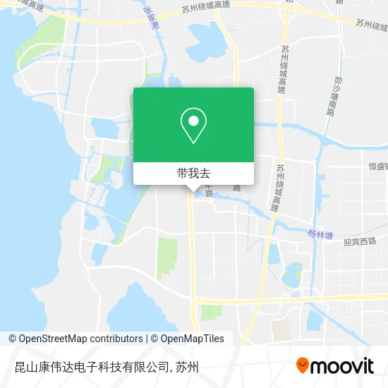 昆山康伟达电子科技有限公司地图