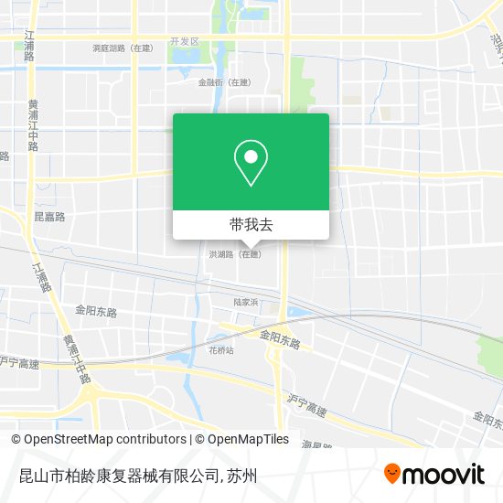 昆山市柏龄康复器械有限公司地图