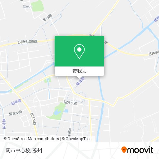 周市中心校地图