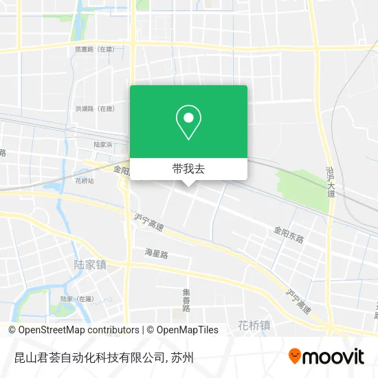 昆山君荟自动化科技有限公司地图