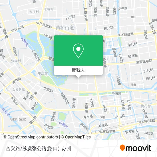 合兴路/苏虞张公路(路口)地图