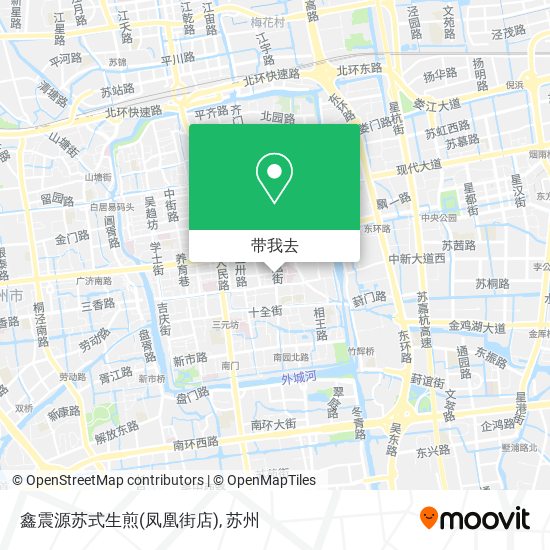 鑫震源苏式生煎(凤凰街店)地图