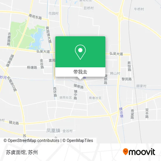 苏虞面馆地图