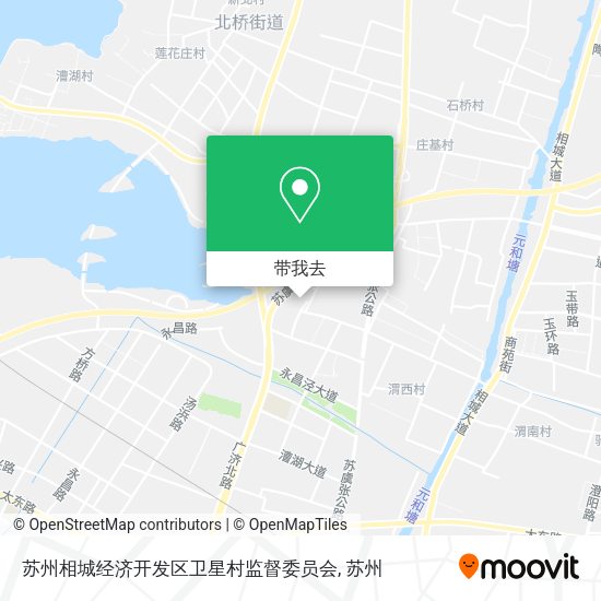 苏州相城经济开发区卫星村监督委员会地图
