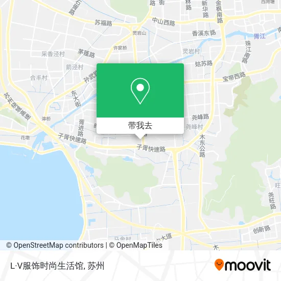 L·V服饰时尚生活馆地图