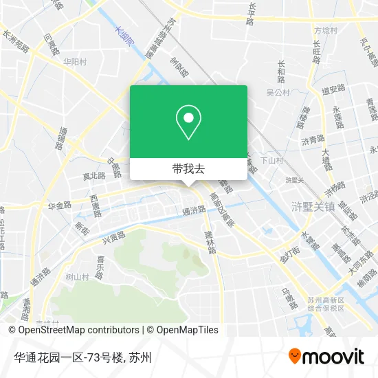 华通花园一区-73号楼地图