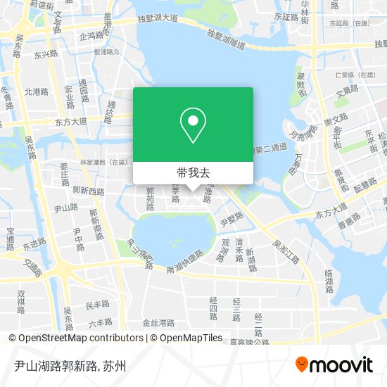 尹山湖路郭新路地图