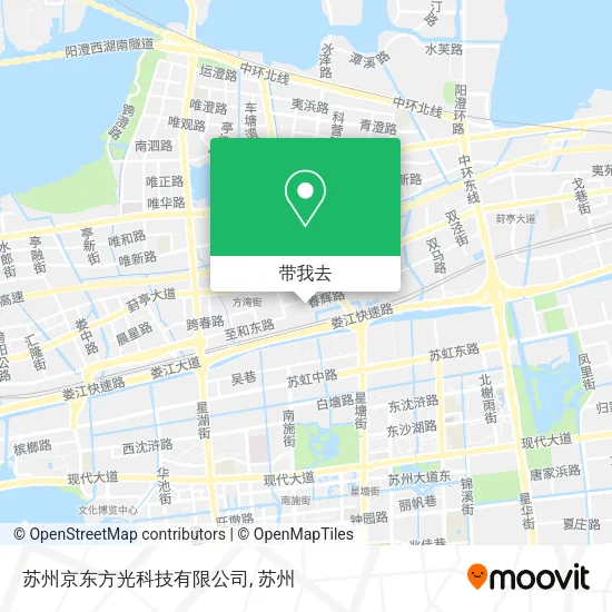 苏州京东方光科技有限公司地图
