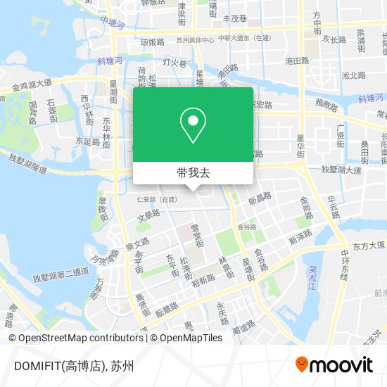 DOMIFIT(高博店)地图