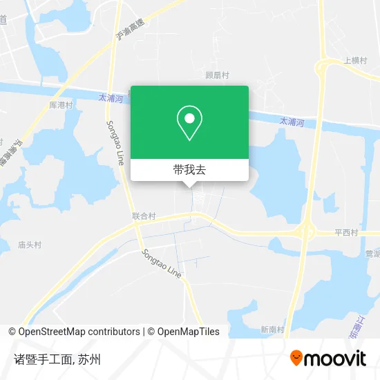 诸暨手工面地图