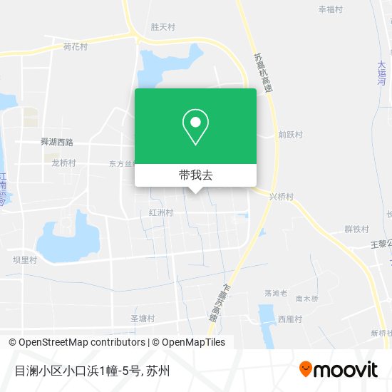 目澜小区小口浜1幢-5号地图