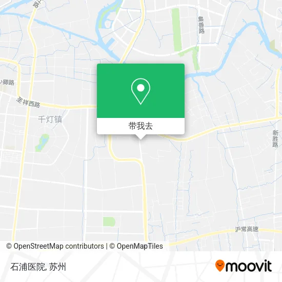 石浦医院地图