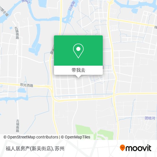 福人居房产(新吴街店)地图