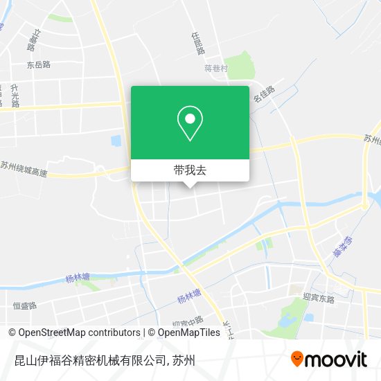 昆山伊福谷精密机械有限公司地图