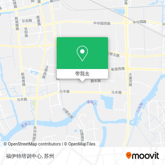 福伊特培训中心地图