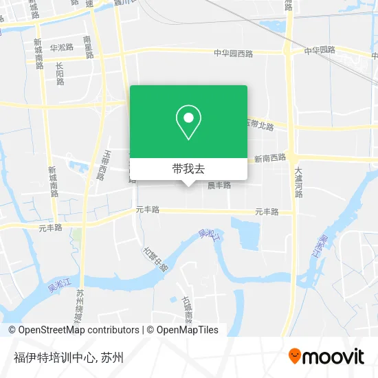 福伊特培训中心地图