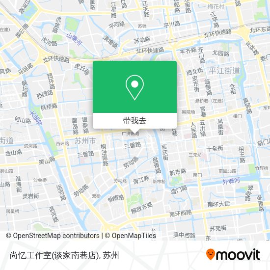 尚忆工作室(谈家南巷店)地图